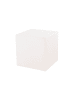 8 seasons Solar-Leuchte "Shining Cube" in Weiß - (B)33 x (H)33 x (T)33 cm
