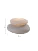 8 seasons LED-Dekoleuchte "Shining Stone XL" in Grau - (B)69 x (H)40 cm 