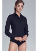 Nife Bluse in Schwarz