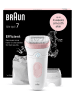 Braun Epilierer "Silk-épil 7-030" in Weiß/ Rosa