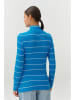 TATUUM Longsleeve "Goltika" blauw/wit