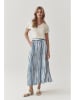 TATUUM Rok blauw/wit
