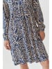 TATUUM Kleid in Dunkelblau/ Beige