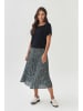 TATUUM Spódnica w kolorze czarno-biało-błękitnym