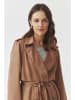 TATUUM Trenchcoat "Natis" in Camel