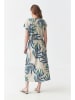 TATUUM Jurk "Bonnie" beige/groen