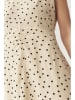 TATUUM Kleid in Sand/ Schwarz