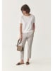 TATUUM Hose "Seroki" in Braun/ Weiß