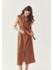 TATUUM Sukienka "Mokka" w kolorze jasnobrązowym
