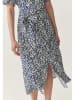 TATUUM Kleid in Dunkelblau/ Weiß