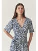 TATUUM Jurk donkerblauw/wit
