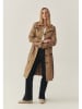 TATUUM Trenchcoat in Hellbraun