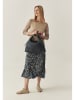 TATUUM Rok donkerblauw/beige