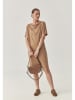 TATUUM Jurk lichtbruin
