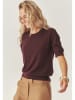 TATUUM Wollpullover "Moril" in Bordeaux