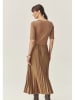 TATUUM Kleid in Hellbraun