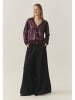 TATUUM Paillettenvest "Gloss" bordeaux