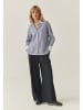 TATUUM Bluse "Manhattan" in Blau/ Weiß