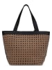 Ilse Jacobsen Shopper bag w kolorze jasnobrązowym - 51 x 36 cm