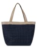Ilse Jacobsen Shopper in Dunkelblau - (B)51 x (H)36 cm