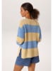Aniston Pullover in Gelb/ Hellblau