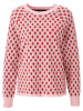 Aniston Pullover in Rosa/ Rot