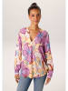 Aniston Blouse paars/geel