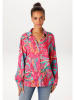 Aniston Blouse roze/turquoise