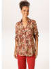 Aniston Bluse in Braun/ Beige