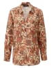 Aniston Bluse in Braun/ Beige