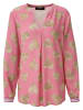 Aniston Bluse in Pink/ Beige