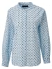 Aniston Bluse in Hellblau/ Braun