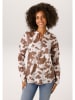 Aniston Blouse bruin/wit