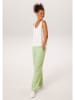 Aniston Hose in Hellgrün/ Weiß