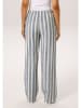 Aniston Broek blauw/wit