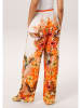 Aniston Hose in Orange/ Weiß