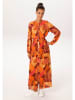 Aniston Kleid in Orange/ Bordeaux