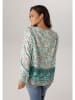 Aniston Blouse turquoise/lichtbruin