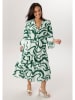 Aniston Kleid in Mint/ Dunkelgrün
