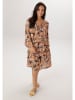 Aniston Sukienka w kolorze czarno-brązowym