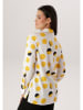 Aniston Bluzka w kolorze czarno-biało-żółtym