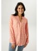 Aniston Bluse in Orange/ Pink