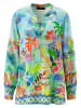 Aniston Bluse in Türkis/ Bunt