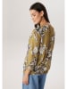 Aniston Bluse in Khaki/ Creme