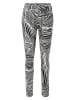Aniston Spodnie w kolorze biało-czarnym
