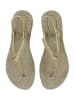 Ilse Jacobsen Teensandalen beige/goudkleurig
