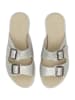 Ilse Jacobsen Slippers zilverkleurig