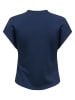 JDY Bluse "Ami" in Dunkelblau