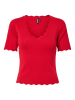 Pieces Bluse "Pcjuline" in Rot