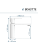 Schütte Wastafelkraan "Manhattan" wit